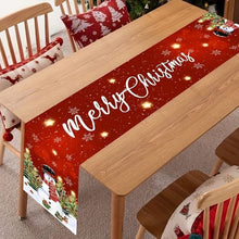 Linen Christmas Table Runner With 5 Table Mats, 33 x 183cm — WIMU Kitchen Nairobi — Kenya · WIMU Kitchen