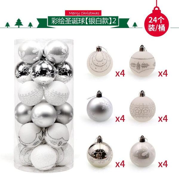 Multicoloured Christmas Ball Ornaments Set of 24 (6cm) — WIMU Kitchen Nairobi — Kenya · WIMU Kitchen Nairobi