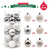 Multicoloured Christmas Ball Ornaments Set of 24 (6cm) — WIMU Kitchen Nairobi