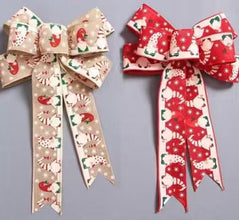 Christmas Decorative Bow – Assorted Festive Prints — WIMU Kitchen Nairobi — Kenya · WIMU Kitchen