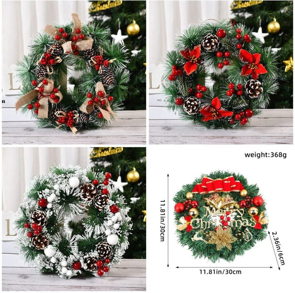 Front Door Christmas Wreath – 30cm, Assorted Designs — WIMU Kitchen Nairobi — Kenya · WIMU Kitchen Nairobi
