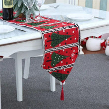 Christmas Table Runner With Tassels, 180 x 33cm Thick Fabric — WIMU Kitchen Nairobi — Kenya · WIMU Kitchen