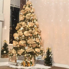 Christmas Mesh Tulle Ribbon Roll, 9.1m x 26cm – White or Gold — WIMU Kitchen Nairobi — Kenya · WIMU Kitchen