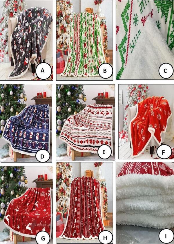 Christmas Fluffy Blanket, 150 x 200cm – Festive Designs — WIMU Kitchen Nairobi — Kenya · WIMU Kitchen Nairobi