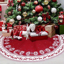 Snowflake Christmas Tree Skirt, 120cm, with Easy-Tie Closures — WIMU Kitchen Nairobi — Kenya · WIMU Kitchen