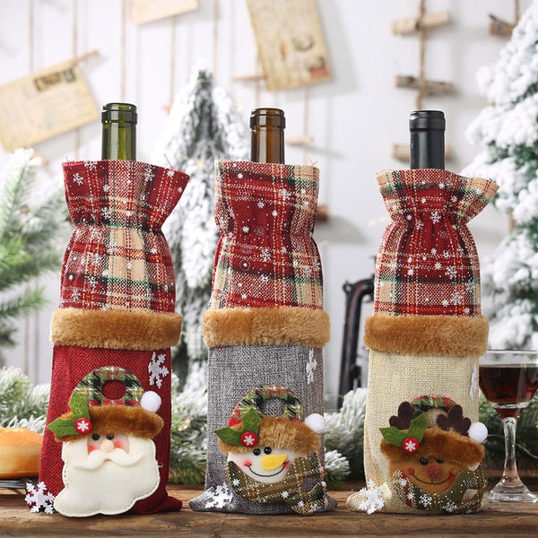 Christmas Wine Bottle Cover – 28 x 15cm, 3 Designs — WIMU Kitchen Nairobi — Kenya · WIMU Kitchen Nairobi