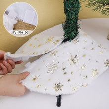 Christmas Tree Skirt – 90cm, Gold or Silver Print — WIMU Kitchen Nairobi — Kenya · WIMU Kitchen