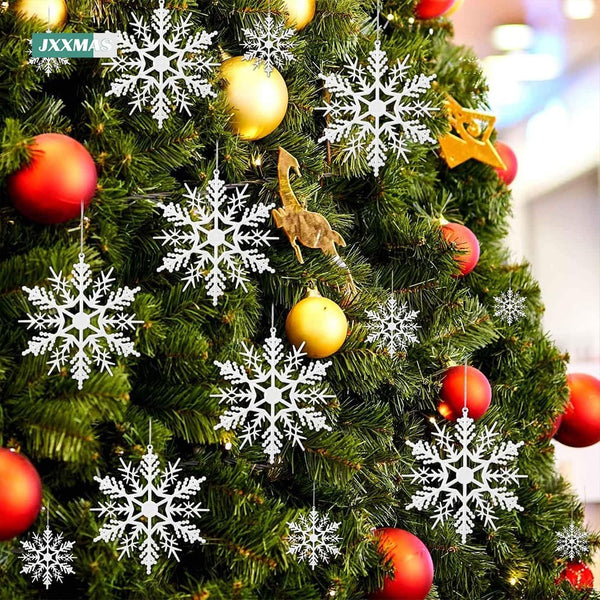 8cm PVC Snowflake Christmas Ornaments, Set of 2 — WIMU Kitchen Nairobi — Kenya · WIMU Kitchen Nairobi