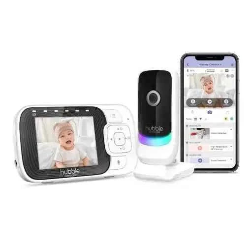 Hubble Nursery Pal Essential – White (2.8" Smart Video Baby Monitor), Wi-Fi connectivity, two-way audio, night vision, and a room temperature sensor — Kenya · WIMU Kitchen Nairobi
