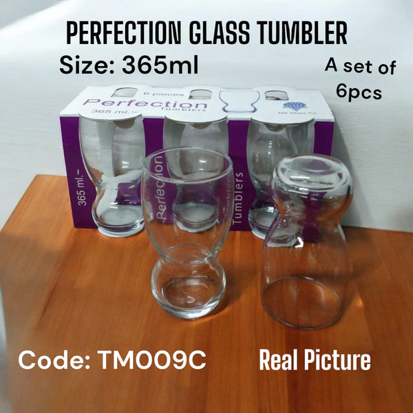 6pcs Perfection Glass Tumbler 365ml — Kenya · WIMU Kitchen Nairobi