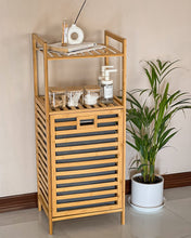 Bamboo Laundry Hamper with Storage Shelf & Removable Liner — WIMU Kitchen Nairobi — Kenya · WIMU Kitchen