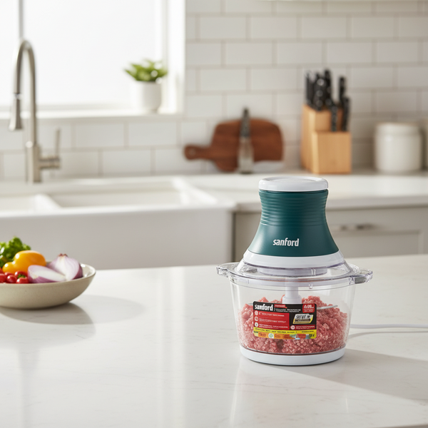 Sanford 300W Food Chopper with 2L Jar and Two-Layer #304 Stainless Steel Blades - SF5588FC — WIMU Kitchen Nairobi — Kenya · WIMU Kitchen Nairobi