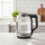 Sanford 1.8L Glass Electric Kettle with LED Indicator, Auto Shut-Off and Stainless Steel Trim - SF3354EK — WIMU Kitchen Nairobi