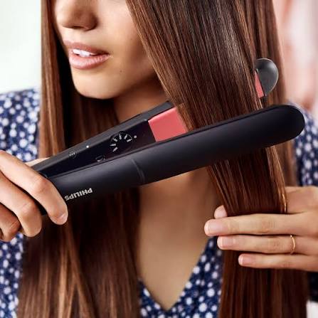 Philips StraightCare Essential ThermoProtect Straightener with 6 Temperature Settings and 100mm Plates - BHS376/03 — WIMU Kitchen Nairobi — Kenya · WIMU Kitchen Nairobi