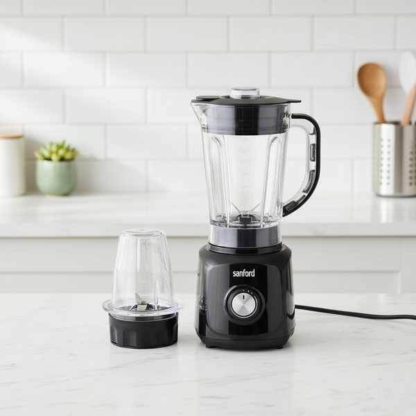 Sanford 2-in-1 Blender 600W with Mill Attachment and 1.6L Jar - SF6839BR — WIMU Kitchen Nairobi — Kenya · WIMU Kitchen Nairobi