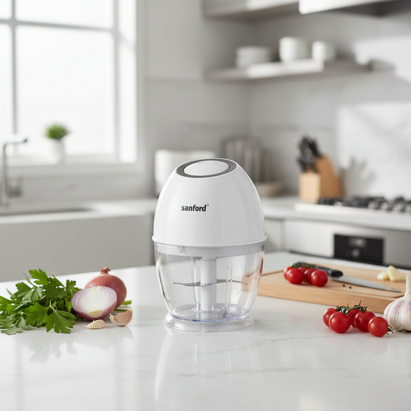 Sanford Rechargeable Food Chopper 450ml with USB-C Charging and Food-Grade Bowl - SF6814FP — WIMU Kitchen Nairobi — Kenya · WIMU Kitchen Nairobi