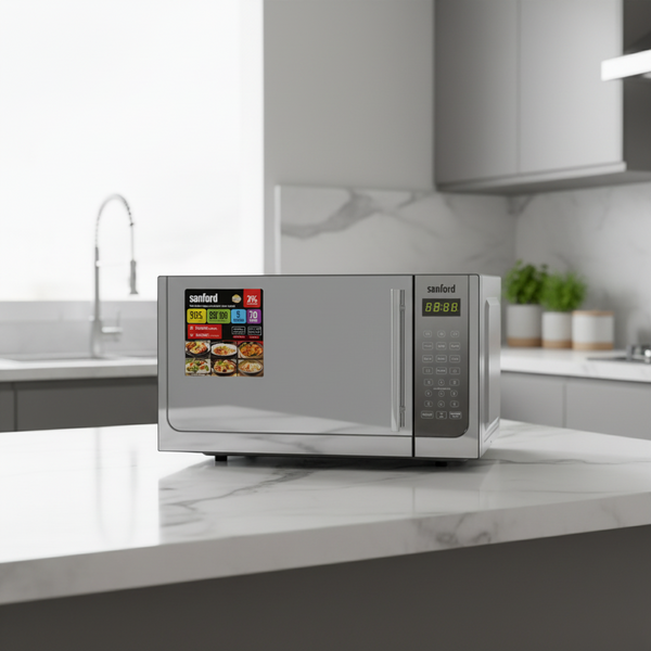 Sanford 25L Microwave Oven with 1000W Grill, 10 Power Levels and 8 Cooking Functions - SF5632MO — WIMU Kitchen Nairobi — Kenya · WIMU Kitchen Nairobi