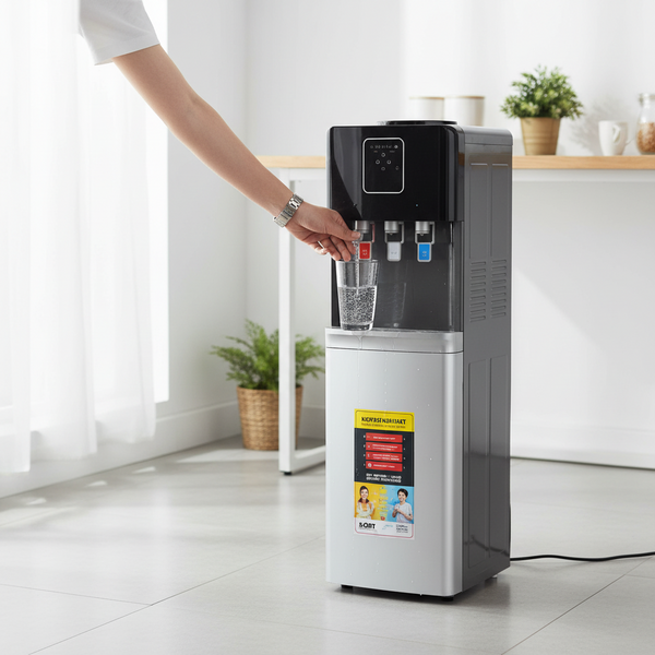 Sanford 3-Tap Water Dispenser with Built-In Refrigerator and Storage Cabinet - SF1416W — WIMU Kitchen Nairobi — Kenya · WIMU Kitchen Nairobi