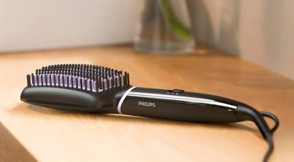 Philips ThermoProtect Heated Straightening Brush with Tourmaline Ceramic Coating - BHH880/03 — WIMU Kitchen Nairobi — Kenya · WIMU Kitchen Nairobi