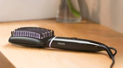 Philips ThermoProtect Heated Straightening Brush with Tourmaline Ceramic Coating - BHH880/03 — WIMU Kitchen Nairobi — Kenya · WIMU Kitchen