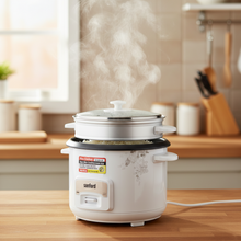 Sanford 1.8L Rice Cooker 700W with Steamer, Non-Stick Inner Pot and Keep-Warm - SF2501RC — WIMU Kitchen Nairobi — Kenya · WIMU Kitchen