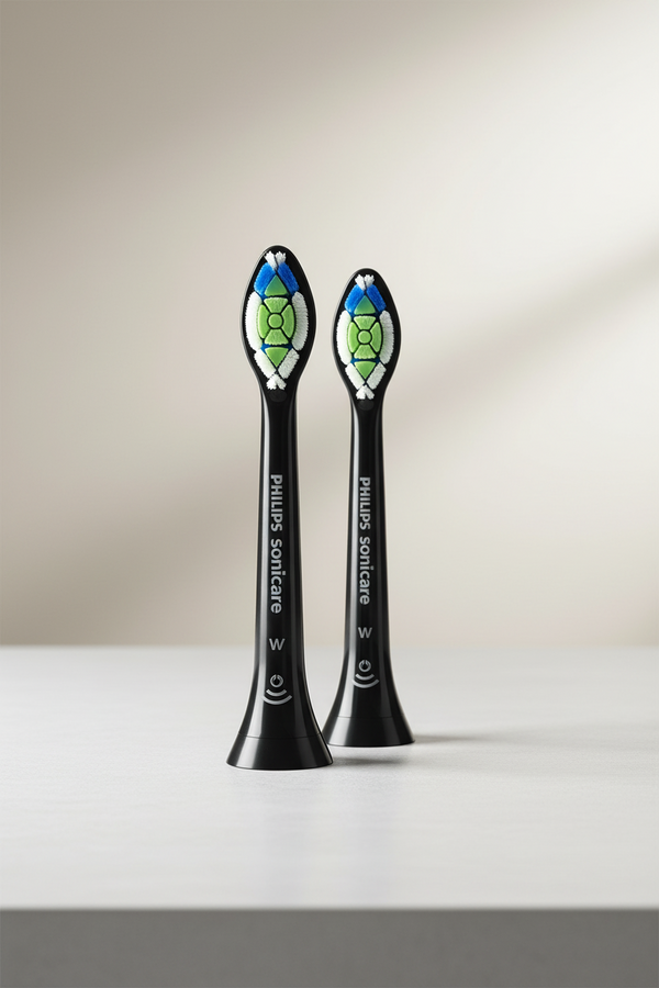 Philips Sonicare Optimal White Replacement Brush Heads 2 Pack Black - Medium-Soft - HX6062/87 — WIMU Kitchen Nairobi — Kenya · WIMU Kitchen Nairobi