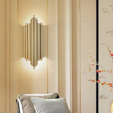 Gold Art Deco Wall Lamp E14 LP 8186-GO - Nairobi — view 2 — Kenya · WIMU Kitchen