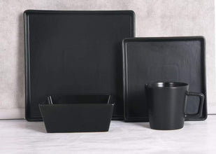 European style black dinner set (view 2) — Kenya · WIMU Kitchen