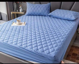 Quilted Fitted Mattress Pad Waterproof Mattress Protector — Kenya · WIMU Kitchen