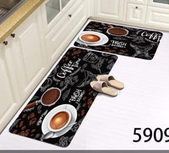2 Piece Rubber Kitchen Mat Set, 120x45 & 30x45cm — view 7 — Kenya · WIMU Kitchen