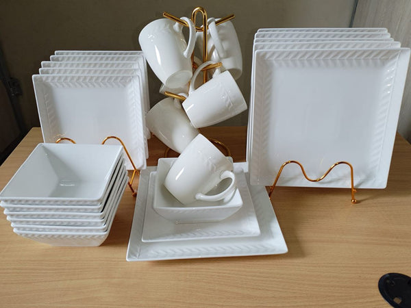 Host Without The Stress: 24-Piece Porcelain Dinner Set, Plates & Bowls For 6 — WIMU Kitchen Nairobi — Kenya · WIMU Kitchen Nairobi