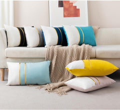 Velvet Decorative Lumbar Cushion Covers — Kenya · WIMU Kitchen