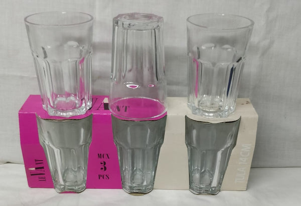 3pcs Tula Plain Glass 14cm — Kenya · WIMU Kitchen Nairobi