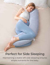 Momcozy J-Shaped Pregnancy Pillow for Side Sleeping – Soft Maternity Body Pillow with Jersey Cover for Head, Neck & Belly Support, Grey — Kenya · WIMU Kitchen