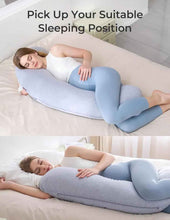 Momcozy J-Shaped Pregnancy Pillow for Side Sleeping – Soft Maternity Body Pillow with Jersey Cover for Head, Neck & Belly Support, Grey — Kenya · WIMU Kitchen