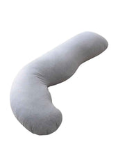 Momcozy J-Shaped Pregnancy Pillow for Side Sleeping – Soft Maternity Body Pillow with Jersey Cover for Head, Neck & Belly Support, Grey — Kenya · WIMU Kitchen