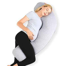 Momcozy J-Shaped Pregnancy Pillow for Side Sleeping – Soft Maternity Body Pillow with Jersey Cover for Head, Neck & Belly Support, Grey — Kenya · WIMU Kitchen