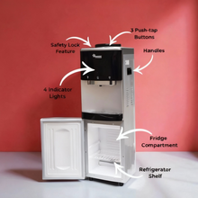 Ramtons Hot, Normal and Cold Free Standing Water Dispenser – RM/688 (view 2) — Kenya · WIMU Kitchen