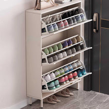 Bucket Flip Shoe Cabinet Double Layer 100 x 90 x 24cm - Handleless Arch Panel Design — WIMU Kitchen Nairobi — Kenya · WIMU Kitchen