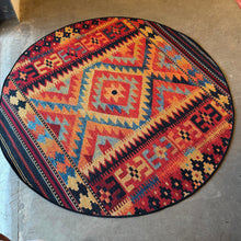 Isla Round Batik Tribal Rug 160/200cm, Indoor-Outdoor — view 2 — Kenya · WIMU Kitchen