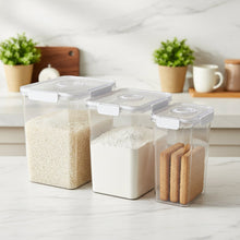 3 Piece Acrylic Airtight Storage Set, 6.5L 4L and 2L with Silicone Seals — WIMU Kitchen Nairobi — Kenya · WIMU Kitchen