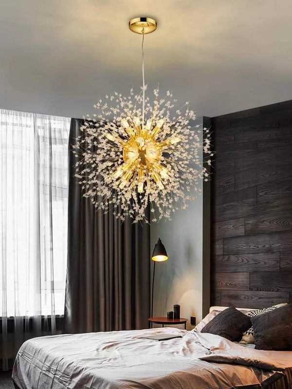 Dandelion Chandelier Crystal Burst Sputnik Pendant Light — Kenya · WIMU Kitchen Nairobi