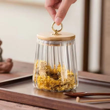 Glass Storage Jar with Bamboo Lid — WIMU Kitchen Nairobi — Kenya · WIMU Kitchen