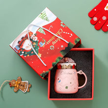 Ceramic Santa Christmas Cup with Lid, Gift Boxed — view 3 — Kenya · WIMU Kitchen