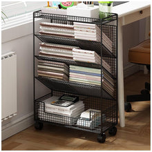 Mobile Bookshelf Stand with Wheels - Rolling Open Shelving for Books, Files and Magazines — WIMU Kitchen Nairobi — Kenya · WIMU Kitchen