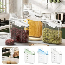 Transparent Cereal Storage Box — WIMU Kitchen Nairobi — Kenya · WIMU Kitchen