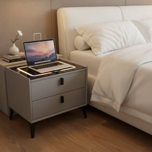 BS 7 Nightstand with Wireless Charging & LED Light — view 2 — Kenya · WIMU Kitchen