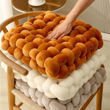 Scandinavian Woven Plush Cushion Pillow – Square Decorative Cushion — WIMU Kitchen Nairobi — Kenya · WIMU Kitchen