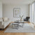 2 Piece Nesting Coffee Table Set with Marble Finish Tops, White or Black — WIMU Kitchen Nairobi