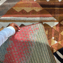 Isla Terracotta Tribal Patchwork Rug 160x230/200x290 — view 4 — Kenya · WIMU Kitchen